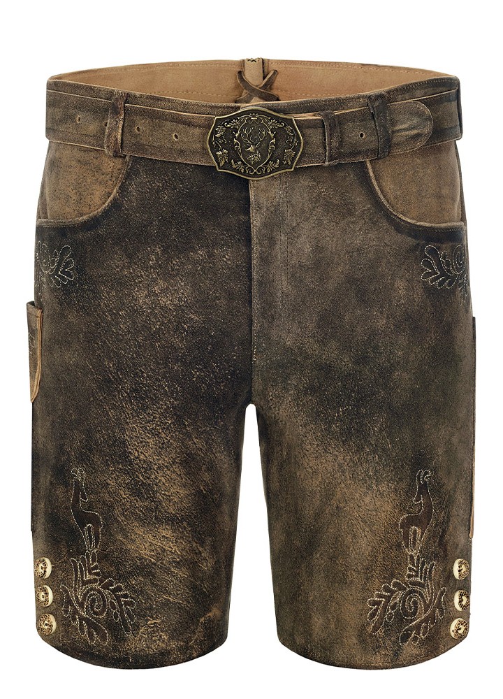 Men Short Lederhosen